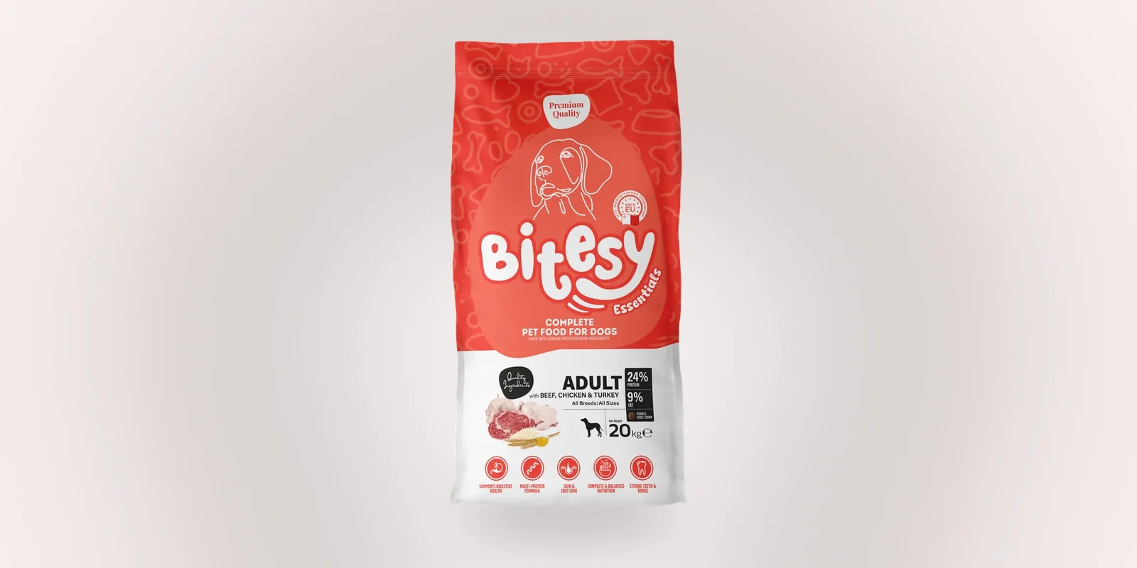Bitesy Essentials Dog 20 kg bag