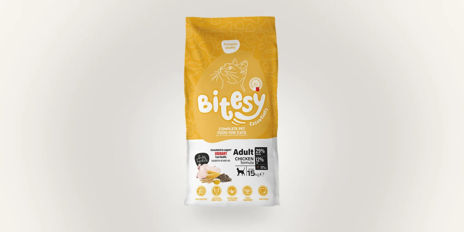 Bitesy Essentials Cat 15 kg bag